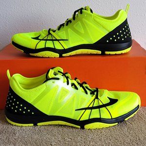 Nike Free Cross Compete Shoes in neon yellow and black